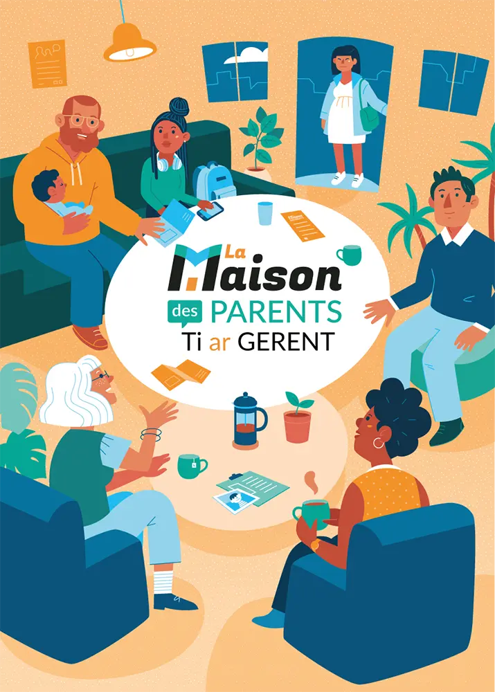 Affiche maison des parents