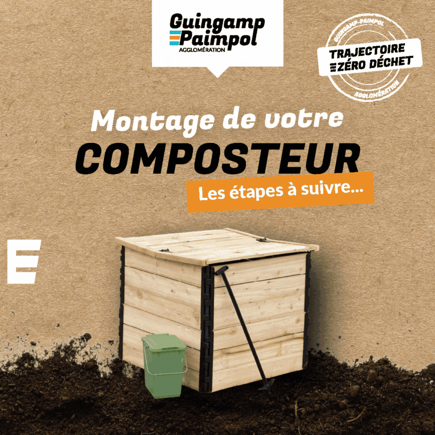 Montage du kit de compostage
